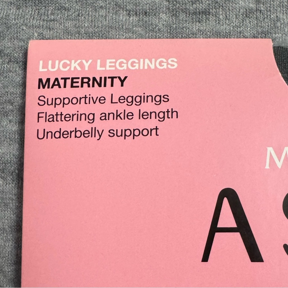 ASSETS by SPANX Maternity Lucky Leggings Slate Size 2 - Picture 4 of 5